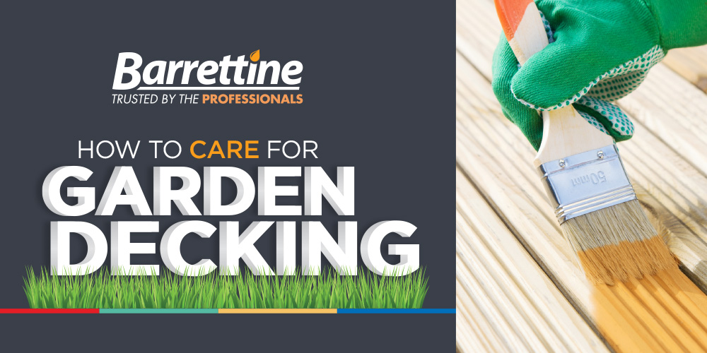 How to care for garden decking