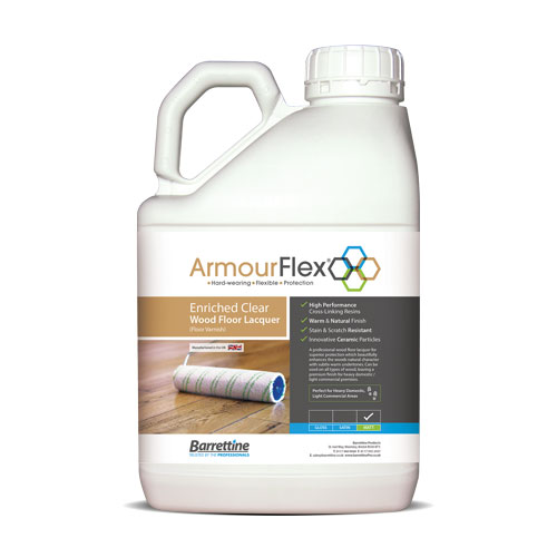 Armourflex® Lacquer Enriched Clear - Matt 5 L