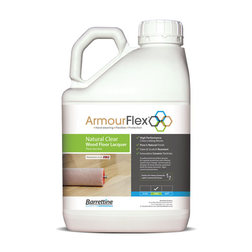 Armourflex® Lacquer Natural Clear - Satin 5 L