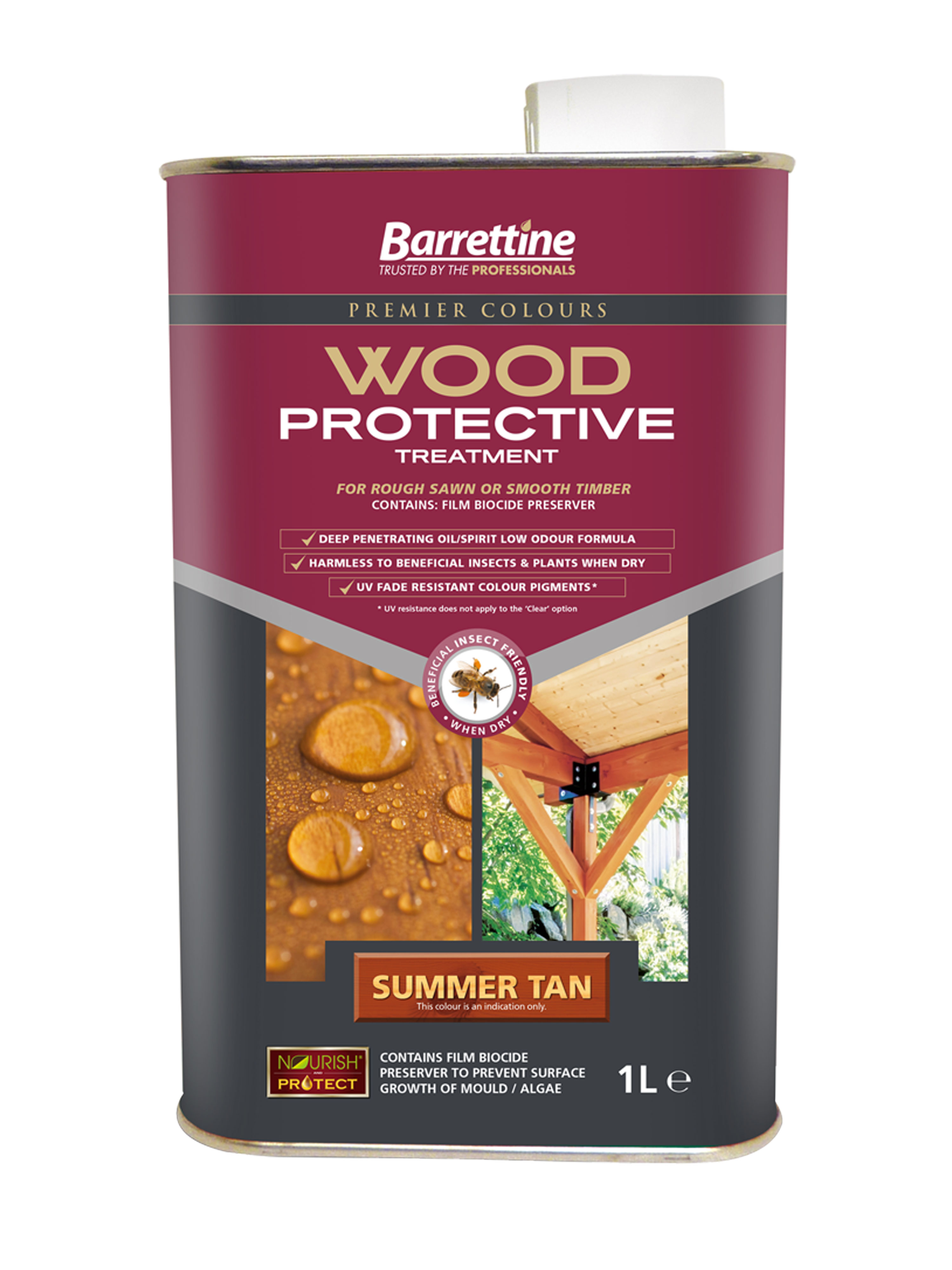 Wood Protective Treatment: Summer Tan 1L