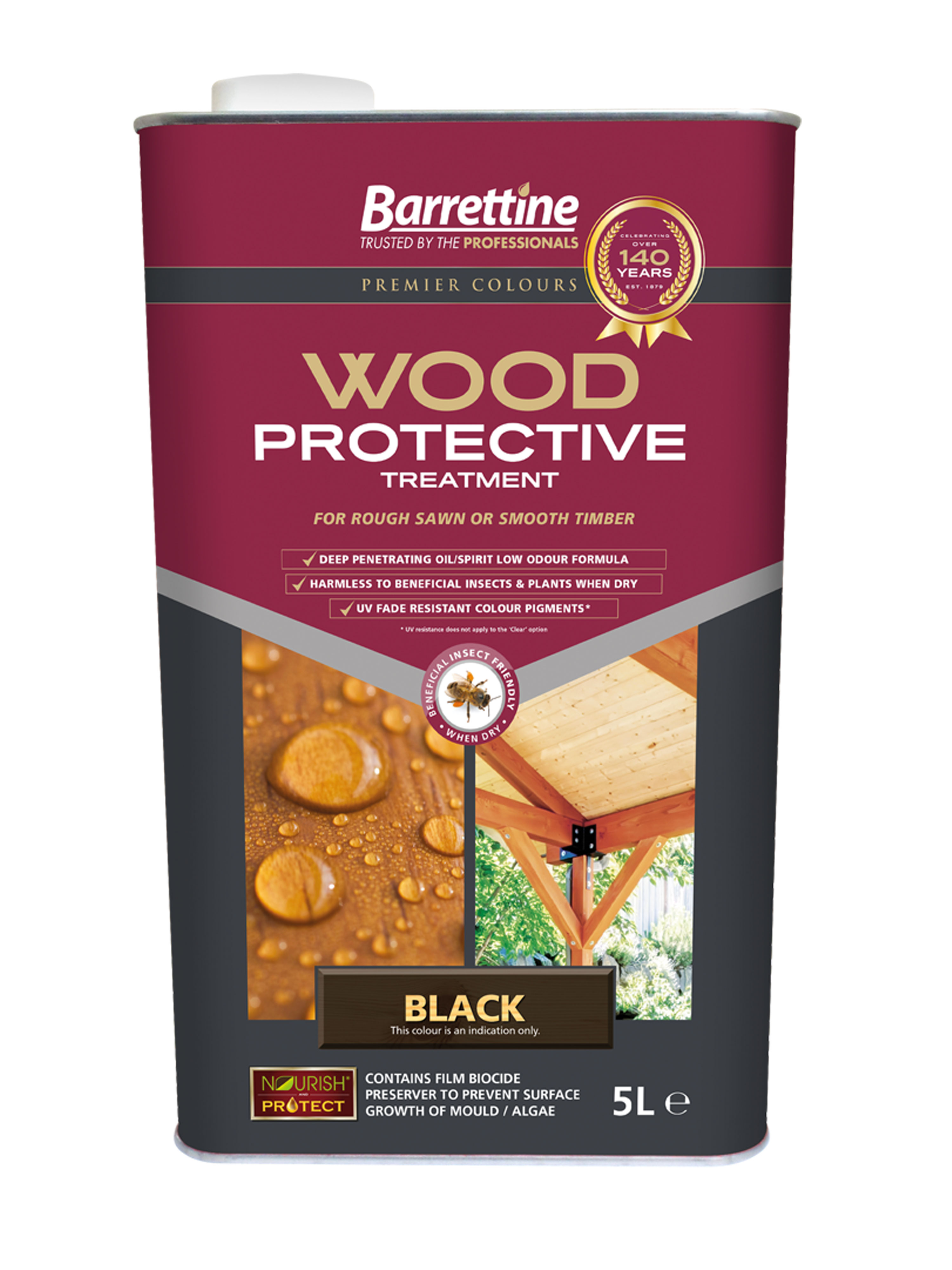 Wood Protective Treatment: Black 5L
