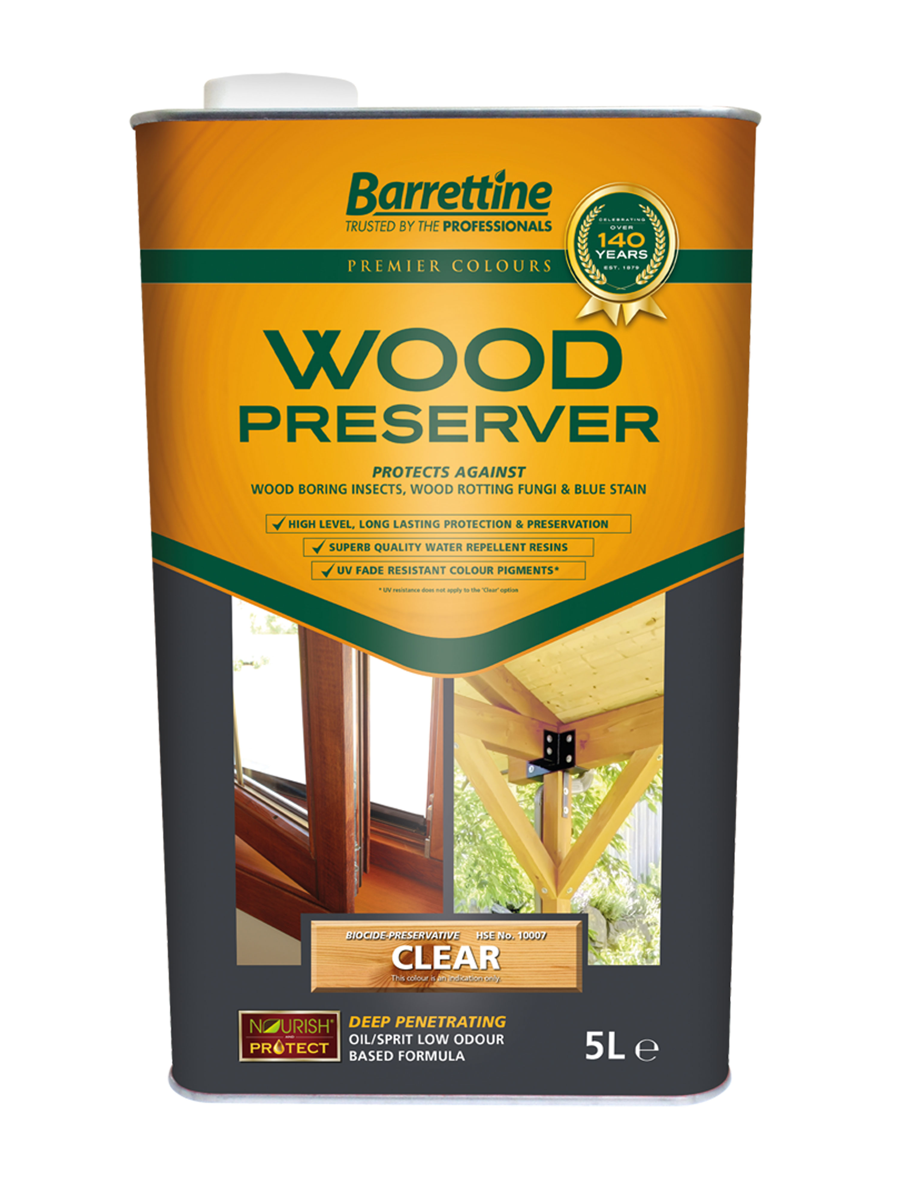 Wood Preserver 5L Clear
