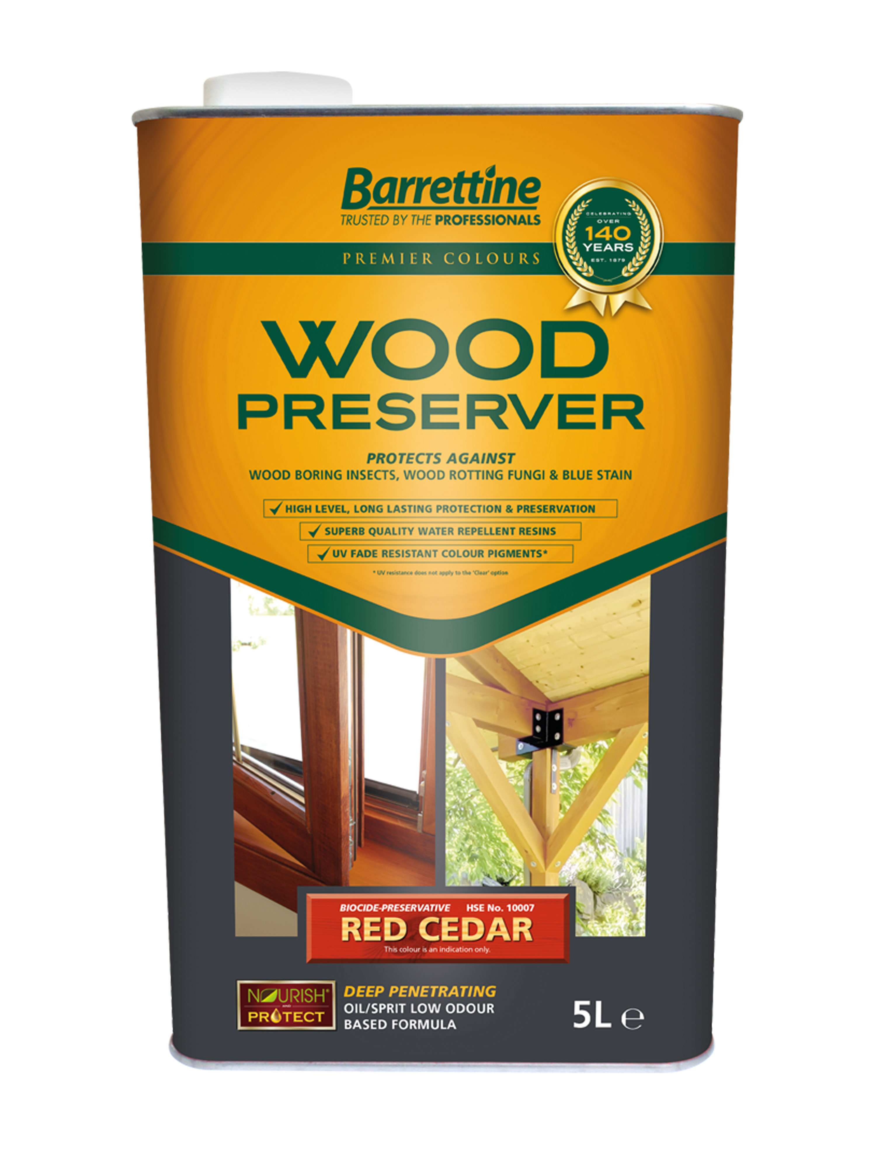 Wood Preserver 5L Red Cedar