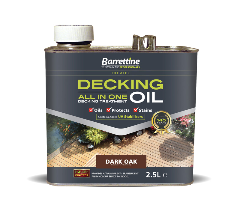 Decking Oil All-In-One 2.5L Dark Oak
