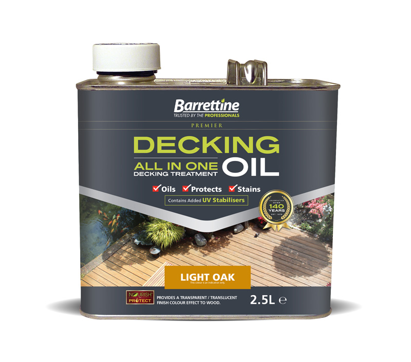 Decking Oil All-In-One 2.5L Light Oak