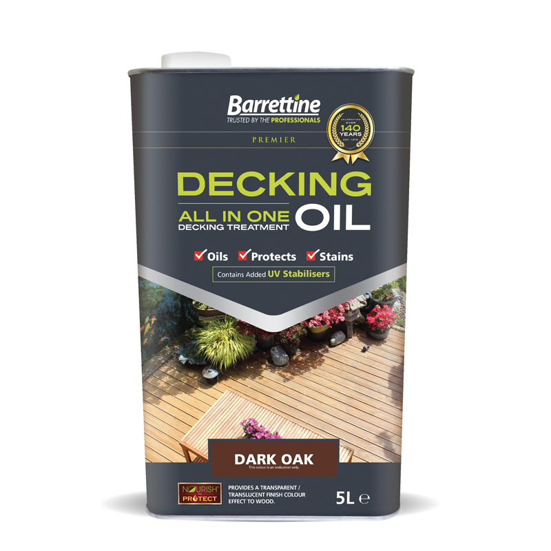 Decking Oil All-In-One 5L Dark Oak
